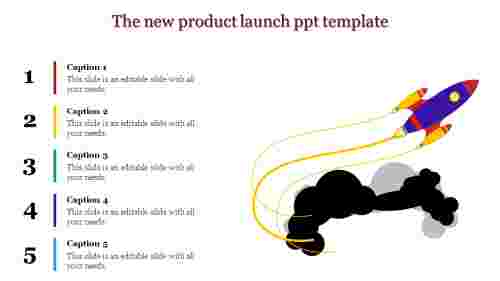 new product launch ppt template-The new product launch ppt template
